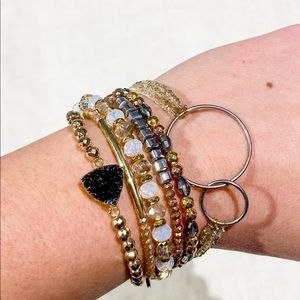 Erimish Glitz Bracelet Stack